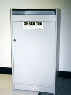 Security Containers - Shredding Houston
