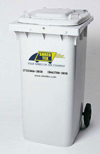 Commercial Shredding Houston - Bin